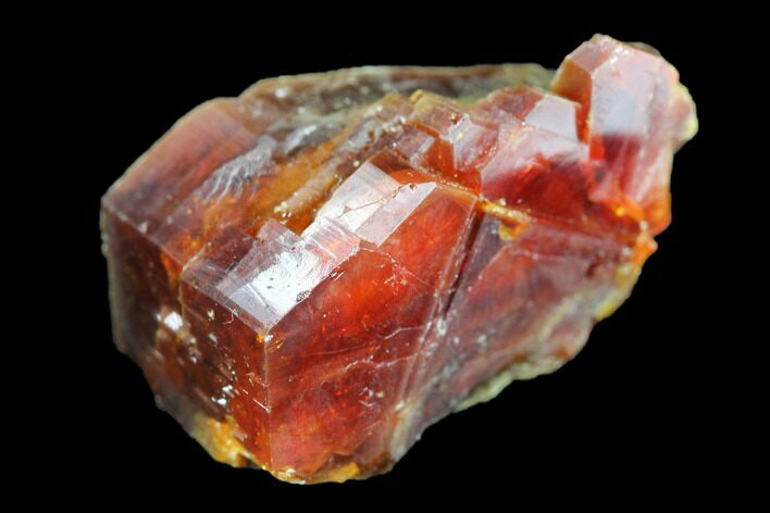 Red & Brown Vanadinite Crystals - Morocco #117708